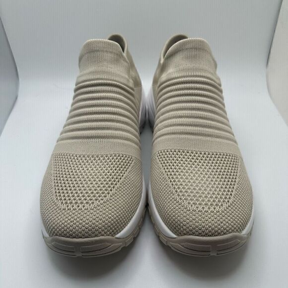 CUSHIONAIRE Women's Stretch Knit Slip on Sneaker +Memory Foam & LiteSole Technol - Picture 2 of 7